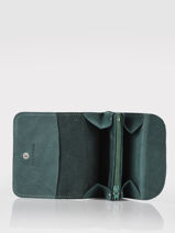 Portemonnee Etincelle Nubuck Leder Etrier Groen etincelle nubuck EETN650-vue-porte