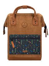 Personaliseerbare Rugzak Adventurer Medium Cabaia Zwart adventurer BAGS