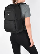 Rugzak Vans Zwart backpack VN0A4MPH-vue-porte