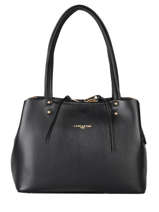 Handtas Foulonne Double Lancaster Zwart foulonne double 47