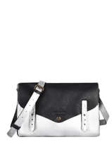 Cross Body Tas L'indispensable Argento Leder Paul marius Zwart argento INDISARG