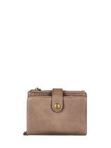 Portemonnee Met Kaarthouder Miniprix Beige soft 376