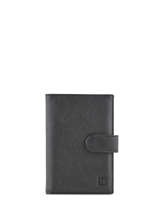 Portefeuille Leder Hexagona Zwart confort 467282