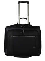 Pilot Case Op Wieltjes 2 Compartimenten Met 17" Laptopvak Samsonite Zwart spectrolite 3.0 EDELYNE