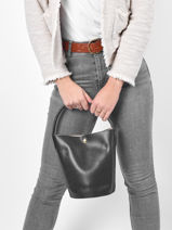 Longchamp Epure Handtas Beige-vue-porte