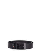 Herenriem Leder Tommy hilfiger Zwart belt AM0847Z