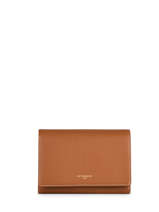Portefeuille Emilie Leder Le tanneur Bruin emily TEMI3304