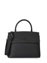 Cross Body Tas Clarita Leder Nathan baume Zwart nathan 18