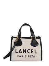 Handtas Cabas D't Met Schouderriem Lancel Beige cabas d'ete A12006