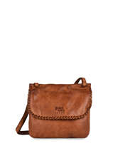 Cross Body Tas Utility Leder Basilic pepper Bruin utility BUTI05