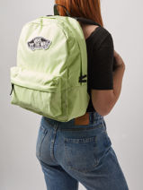 Rugzak 1 Compartiment Vans Groen backpack VN0A3UI6-vue-porte