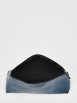 Etui Etincelle Metallic Leder Etrier Blauw etincelle irisee EETI753-vue-porte