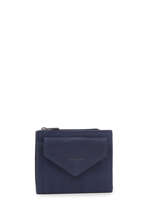 Portemonnee Etincelle Nubuck Leder Etrier Blauw etincelle nubuck EETN810