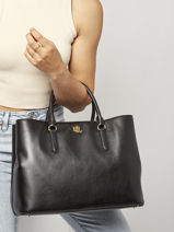 Handtas Marcy 36 Leder Lauren ralph lauren dryden 31876724-vue-porte