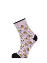 Sokken Cabaia Roze socks FLA