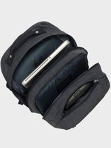 Rugzak Op Wieltjes 2 Compartimenten Met 15" Laptopvak Kipling Blauw back to school KI6354-vue-porte