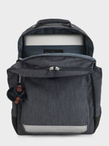 Rugzak 2 Compartimenten Kipling Blauw back to school 23201-28-vue-porte