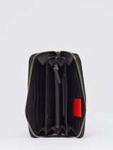Portefeuille Valentino Zwart ocarina VPS3KK15-vue-porte