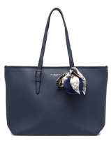 Schoudertas A4 Formaat Grained Miniprix Blauw grained 1