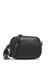 Cross Body Tas Caviar Leder Milano Zwart caviar CA2006N