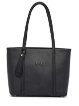 Shoppingtas Small Cabas Leder Nathan baume Zwart nathan 6