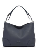 Schoudertas Tango Bis Leder Nathan baume Blauw nathan 52
