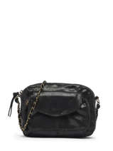 Cross Body Tas Naina Leder Pieces Zwart naina 17063358
