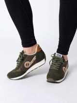 Sneakers City Run Jogger No name Groen women HRCA042L-vue-porte