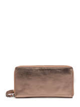 Portefeuille Charlotte Leder Paul marius Bruin vintage CHARLOTT