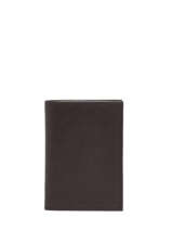 Portefeuille Met Portemonnee Leder Miniprix Bruin essentiel 8319