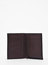 Portefeuille Met Portemonnee Leder Miniprix Bruin essentiel ELENA-B-vue-porte