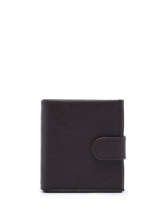 Portefeuille Met Kaarthouder Leder Miniprix Bruin essentiel 8834