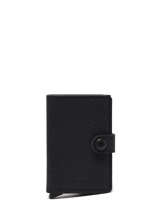 Kaarthouder Leder Secrid Zwart carbon 22423-28