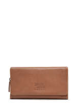 Portemonnee Smart Leder Basilic pepper Bruin smart BSMA97
