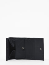 Portemonnee Leder Francinel Zwart bilbao YY65002-vue-porte
