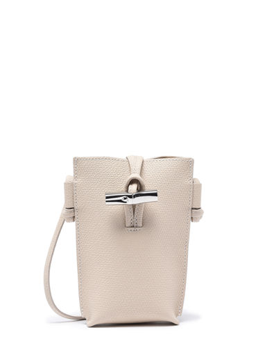 Longchamp Roseau Etui ipod/cd Bruin
