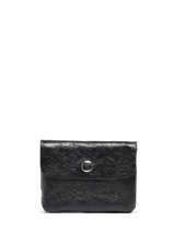 Portemonnee Nine Leder Milano Zwart nine NI22042N