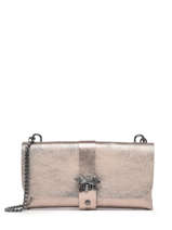 Cross Body Tas Nine Leder Milano Bruin nine NI22111N