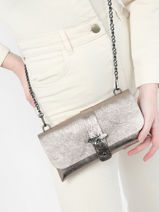 Cross Body Tas Nine Leder Milano Bruin nine NI22111N-vue-porte
