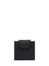 Portefeuille Trifold Leder Nathan baume Zwart original n 116N