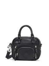 Cross Body Tas Vintage Leder Nat et nin Zwart vintage MICRMACY