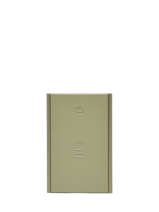 Kaarthouder Leder Ogon Groen matte MAT