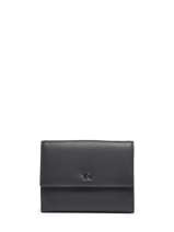 Portefeuille Leder Yves renard Blauw foulonne 29468
