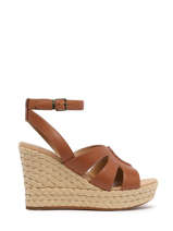 Sandalen Met Platformzool Careena Uit Leder Ugg Beige women 1128251