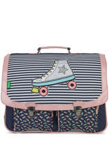 Boekentas 2 Compartimenten Tann's Blauw les fantaisies f 46221