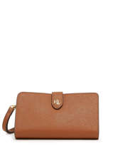 Portefeuille Tech Leder Lauren ralph lauren Bruin dryden 32916514