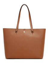 Schoudertas Karly Leder Lauren ralph lauren Bruin karly 31911655