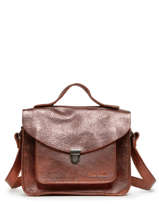 Cross Body Tas Vintage Leder Paul marius Bruin vintage GEORGE