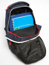 Rugzak Op Wieltjes 1 Compartiment Paris st germain Blauw psg 23AP204R-vue-porte
