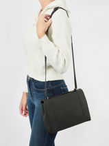 Cross Body Tas Amsterdam Leder Nathan baume Zwart mondrian EN01075-vue-porte